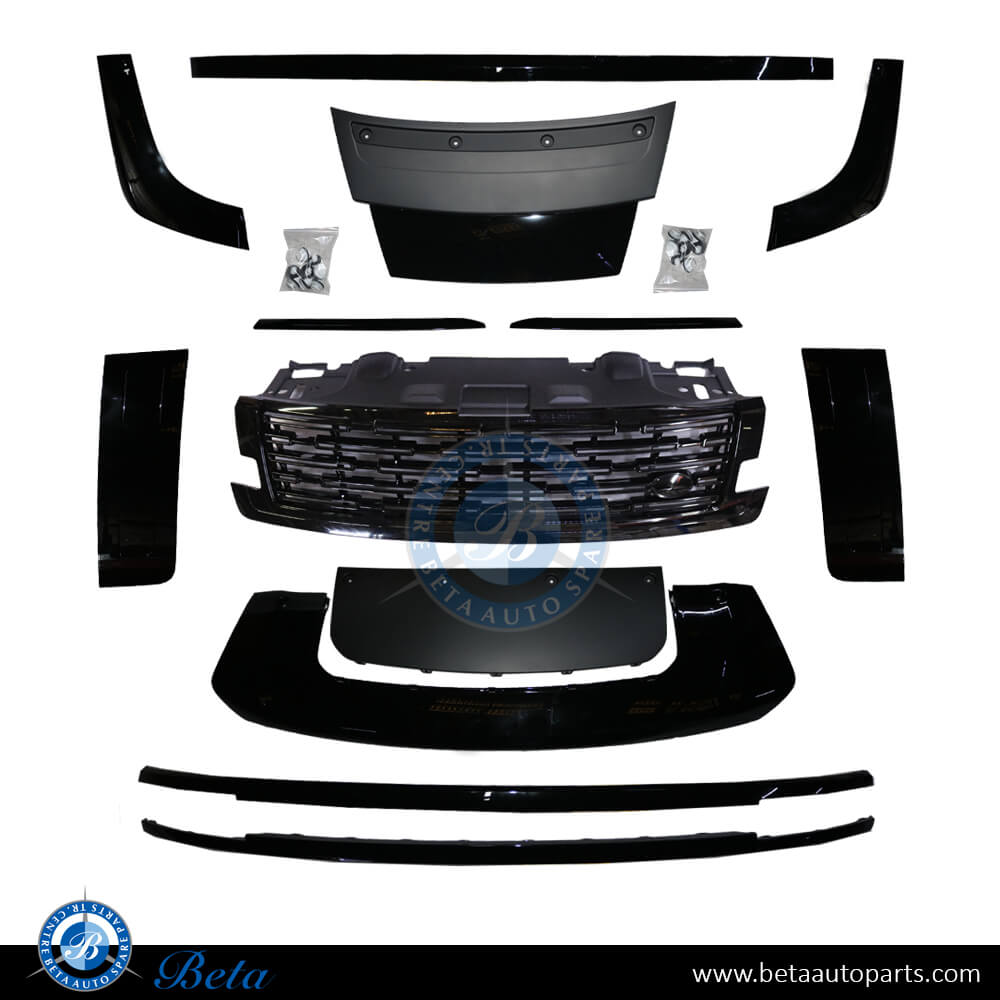 Strip Kit Black Color for Range Rover Vogue 2023-Up models Strip Kit Black Color for Range Rover Vogue 2023-Up models